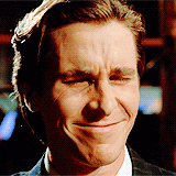 Crazy Laugh Christian Bale GIF