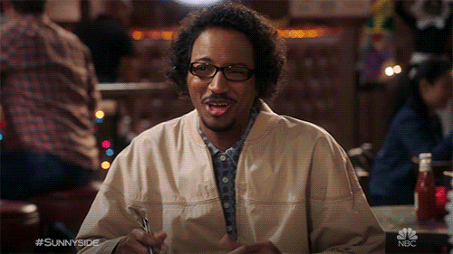 Crazy Laugh Kal Penn Confused Sunnyside Series GIF