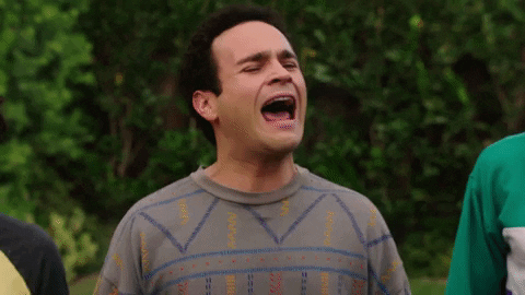 Crazy Laugh The Goldbergs GIF