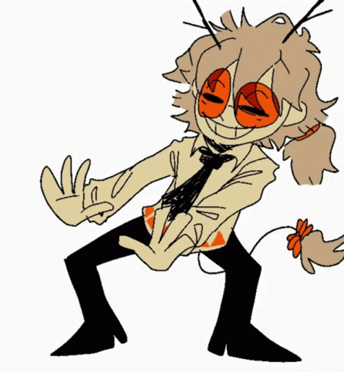 Crazy Man Spooky Month Dance GIF