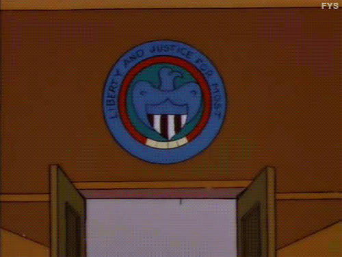 Crazy Mr. Burns Institutionalized GIF