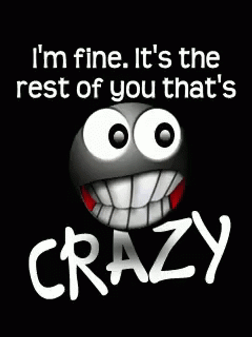 Crazy Person GIF