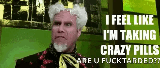 Crazy Pills Zoolander Gif GIF