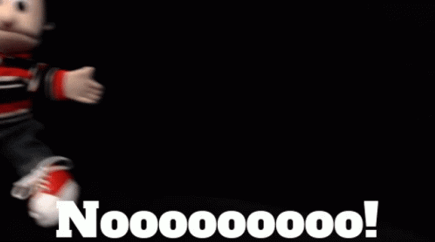 Crazy Puppet Nooo GIF