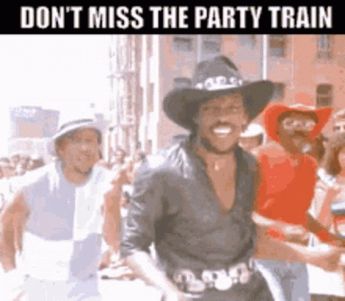Crazy Train Party Train GIF