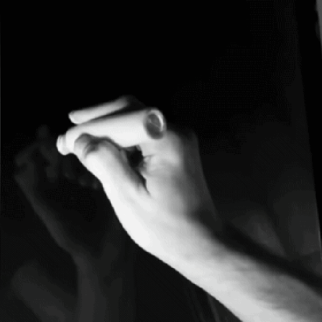 Cream Calligraphy Aesthetic GIF