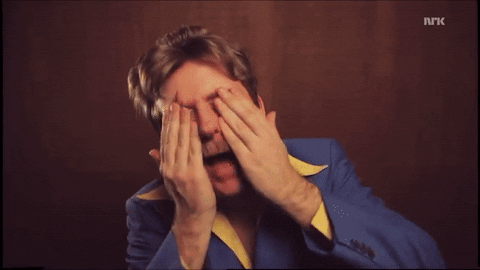 Cream Face Martin Beyer Olsen GIF