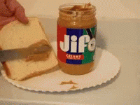 Creamy Jiffy Peanut Butter GIF
