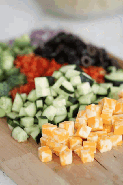 Creamy Pasta Salad Gif GIF