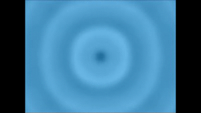 Creative Blue Spiral Sphere GIF