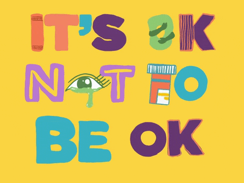 Creative Font Encouragement Words GIF