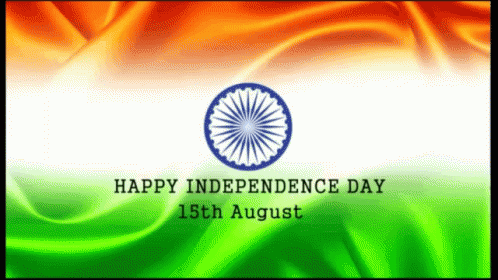 Creative Happy Independence Day Celebration GIF