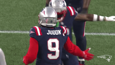 Creative Matthew Judon Handshake GIF