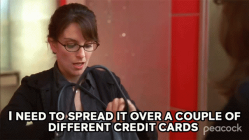 Credit Card Tina Fey 30 Rock GIF