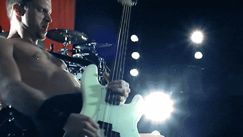 Creed Band Rocking The Stage GIF