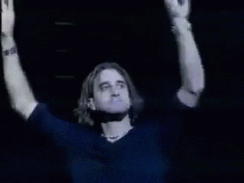 Creed Halftime Show Ending Arms In Air GIF