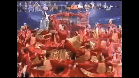 Creed Halftime Show Vocalist And The Choirs GIF