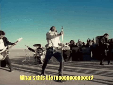 Creed Halftime Show What's This Life For GIF