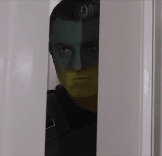 Creep Man Hiding  GIF