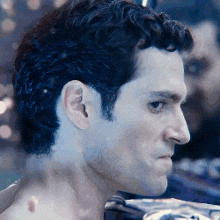 Creepin Superman Side Eye GIF