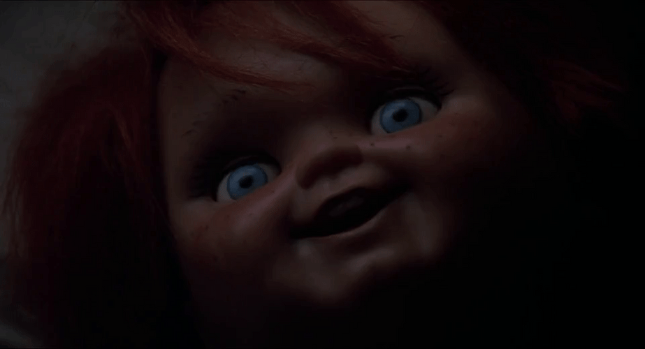 Creepy Chucky Doll Blink GIF