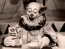 Creepy Clown Cereal GIF