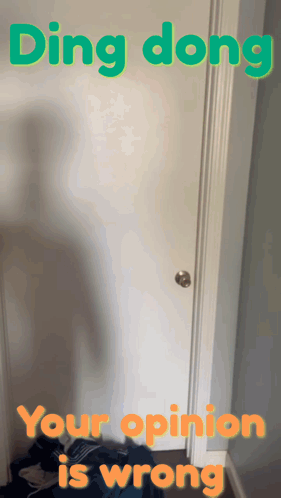 Creepy Ding Ding Ding Your Opinion Is Wrong GIF