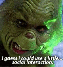 Creepy Grinch Meme Social Interaction Plan GIF