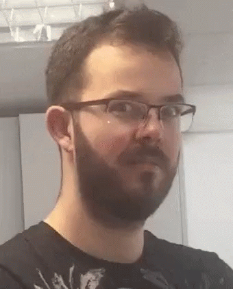 Creepy Guy Big Smile GIF