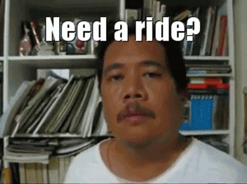 Creepy Guy Need A Ride GIF