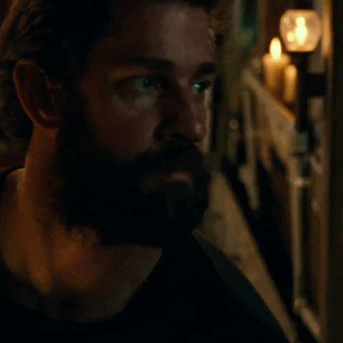 Creepy Guy Scanning The Area GIF