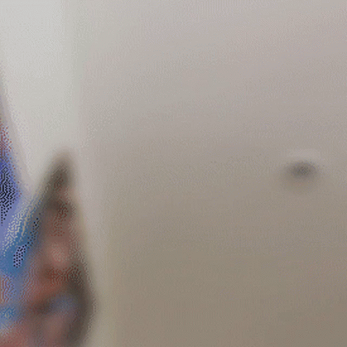 Creepy Guy Sneaks A Peek GIF