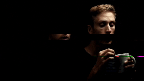 Creepy Guy With A Serious Smile GIF