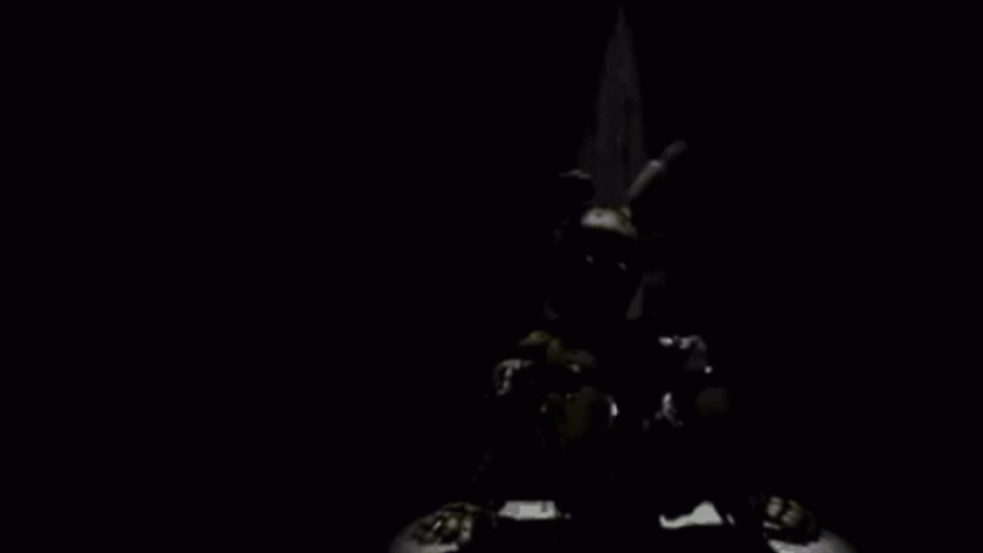 Creepy Springtrap Sneaking At Night GIF