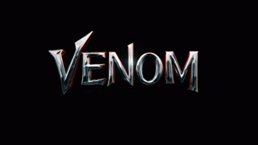 Creepy Venom Carnage Typography GIF