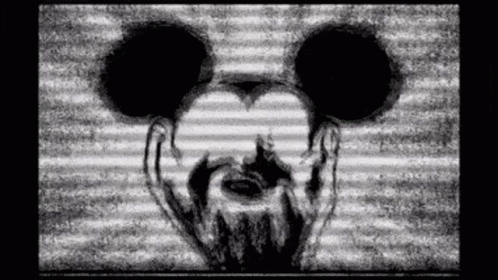 Creepypasta Cursed Mickey Mouse GIF
