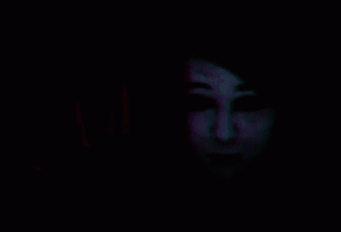 Creepypasta Face In The Dark GIF