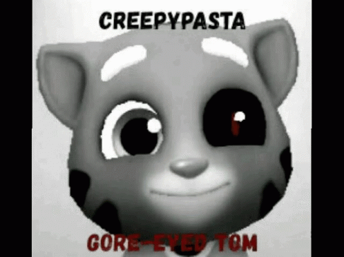Creepypasta Gore-Eyed Tom Cat GIF