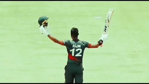Cricket Batsman Dances Happily GIF