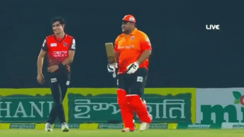 Cricket Players Going Back To Their Positions GIF