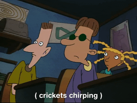 Crickets Chirping Arnold GIF