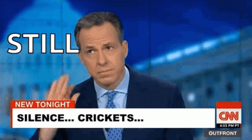 Crickets Chirping Jake Tapper Still GIF