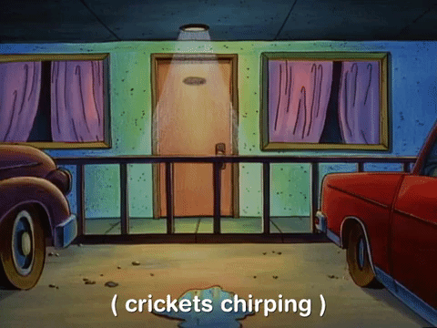 Crickets Chirping On Window GIF