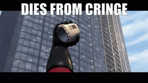 Cringe Death The Incredibles GIF