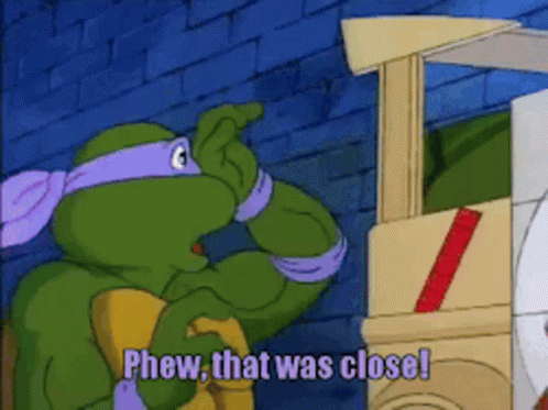 Crisis Averted Donatello Teenage Mutant Ninja Turtles GIF