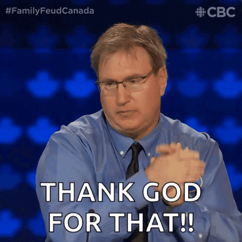 Crisis Averted Family Feud Canada Contestant GIF
