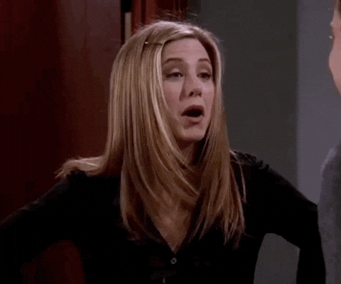 Crisis Averted Friends Rachel Green Phew GIF