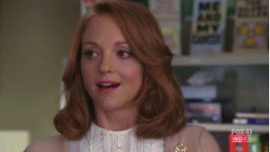 Crisis Averted Glee Emma Pillsbury Sighing GIF