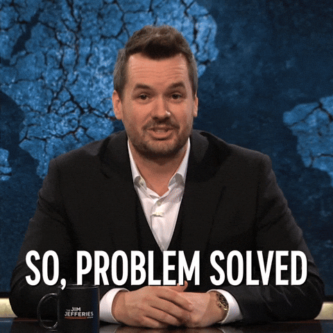 Crisis Averted Jim Jefferies GIF