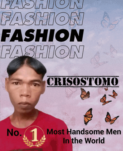 Crisostomo Number 1 Most Handsome Men According to Poster